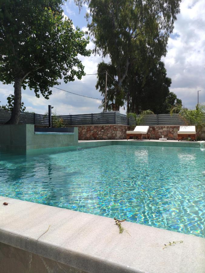 Luxury Villa Anemone With Private Pool Pastida Eksteriør billede